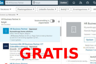 Gratis vacature plaatsen op Linkedin