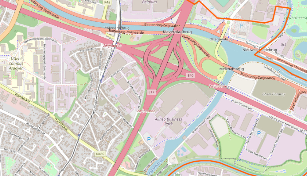 Bedrijfsterreinen Zwijnaarde: een wetenschapspark, een eiland en nijverheid