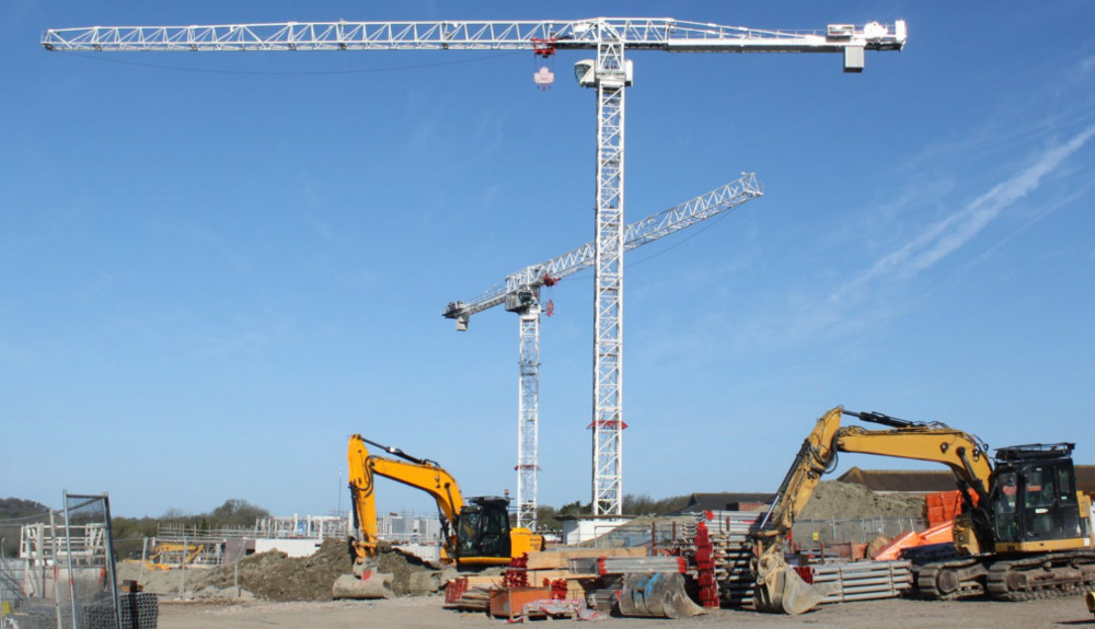 Verschillende soorten kraanmannen in de bouw